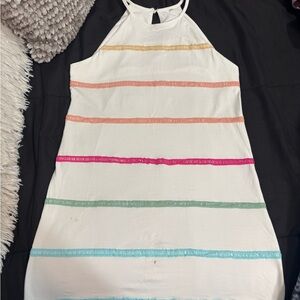 Colorful Striped Summer Dress